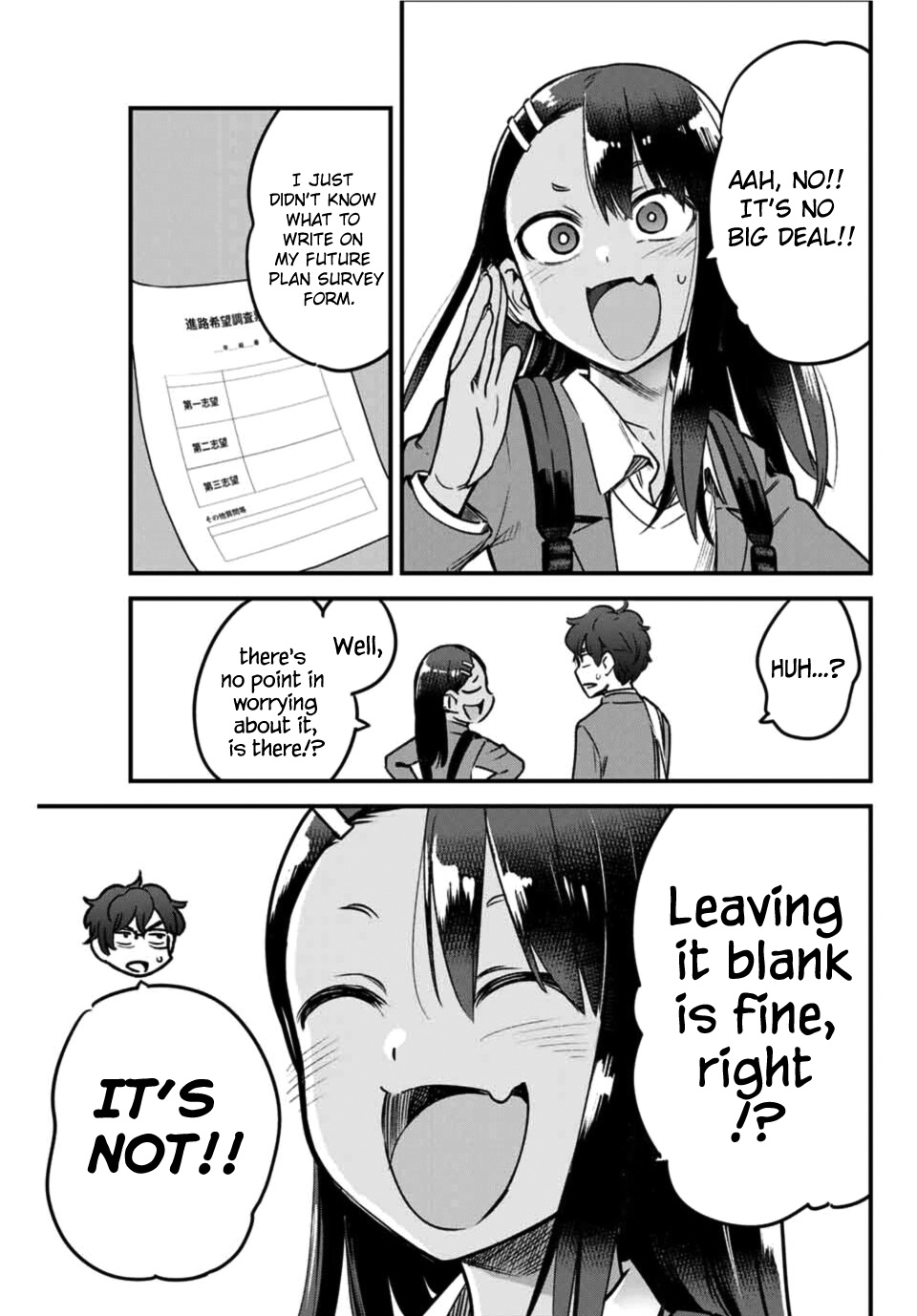 Please Don't Bully Me, Nagatoro - Chapter 68: Well~ I'm Stuffed, Senpai!