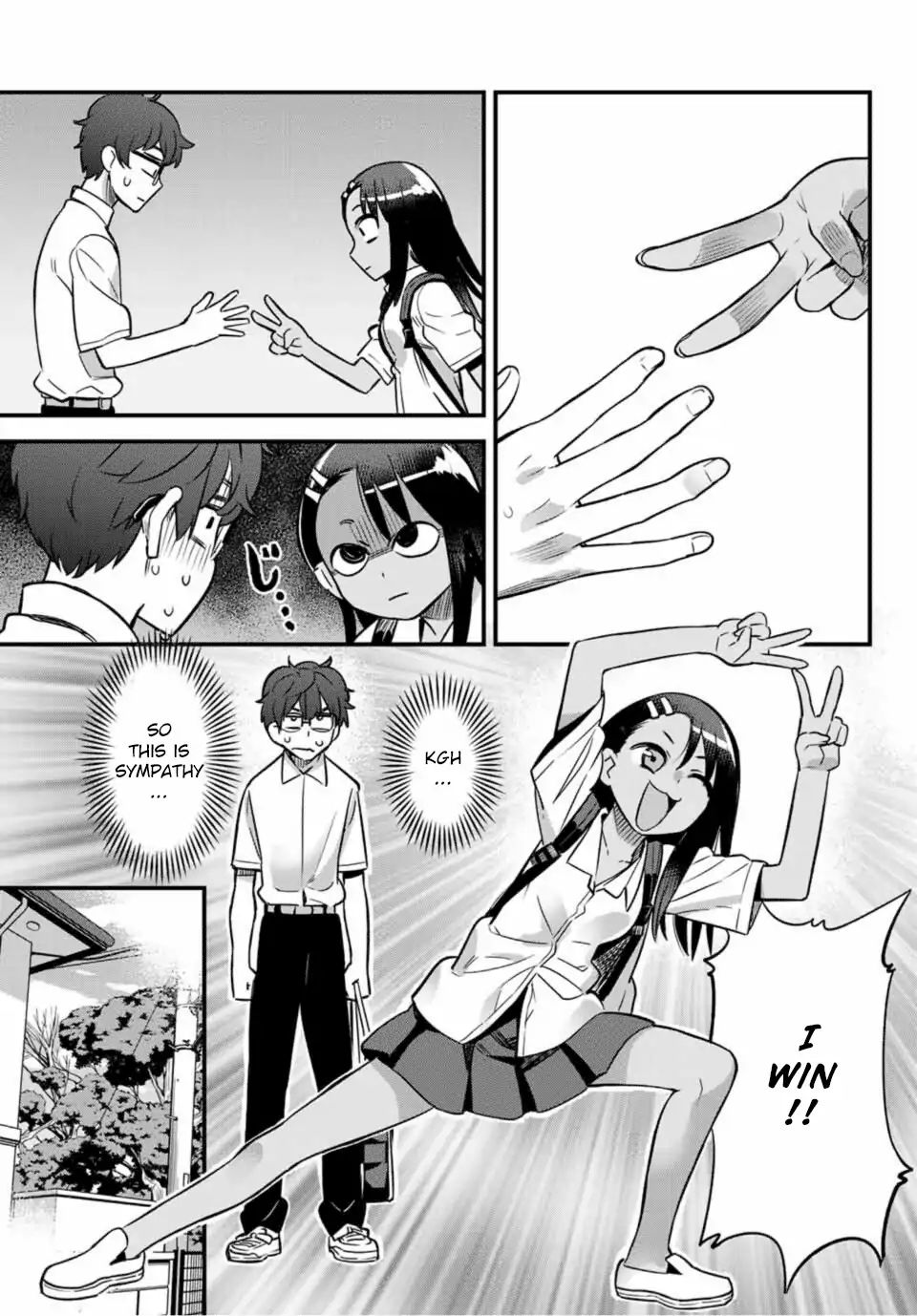 Please Don't Bully Me, Nagatoro - Vol.4 Chapter 30: Let's Play Rock, Paper, Scissors, Senpai