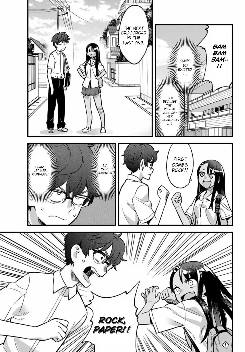 Please Don't Bully Me, Nagatoro - Vol.4 Chapter 30: Let's Play Rock, Paper, Scissors, Senpai