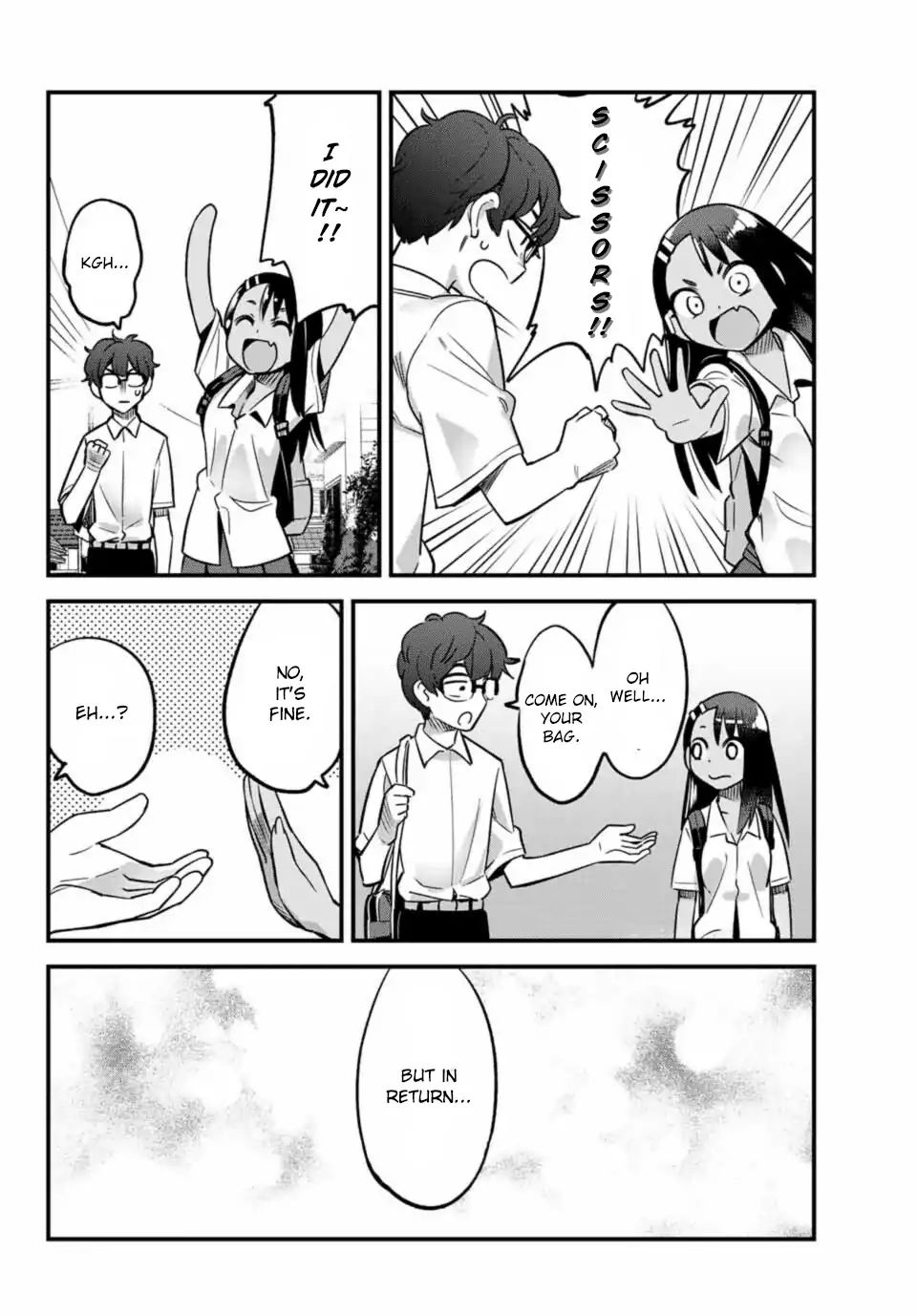 Please Don't Bully Me, Nagatoro - Vol.4 Chapter 30: Let's Play Rock, Paper, Scissors, Senpai