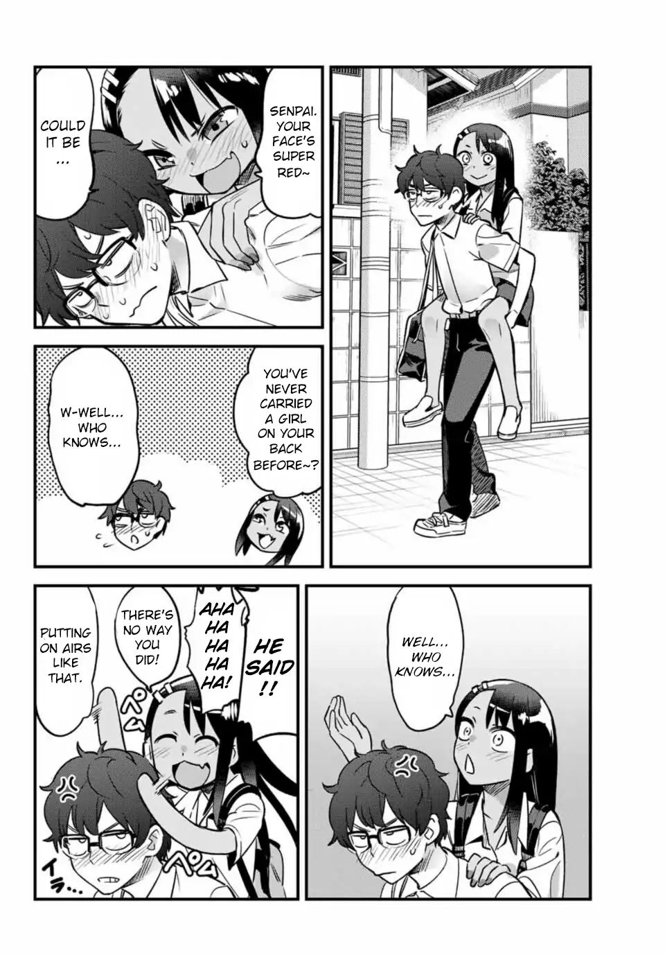 Please Don't Bully Me, Nagatoro - Vol.4 Chapter 30: Let's Play Rock, Paper, Scissors, Senpai