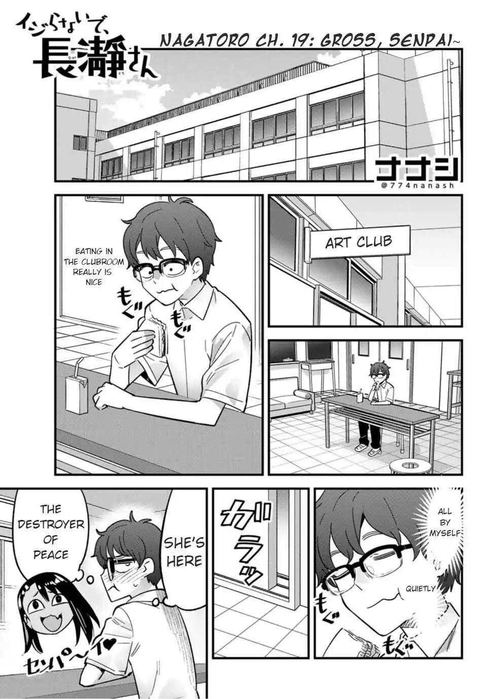 Please Don't Bully Me, Nagatoro - Vol.3 Chapter 19: Gross, Senpai~