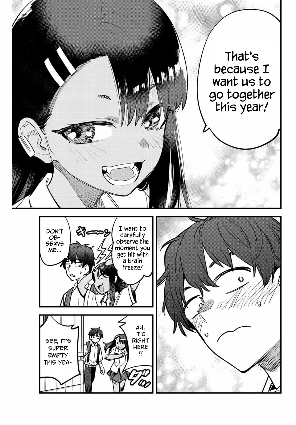 Please Don't Bully Me, Nagatoro - Chapter 115: You Want To Kiss Me, Don't You Senpai? ♥