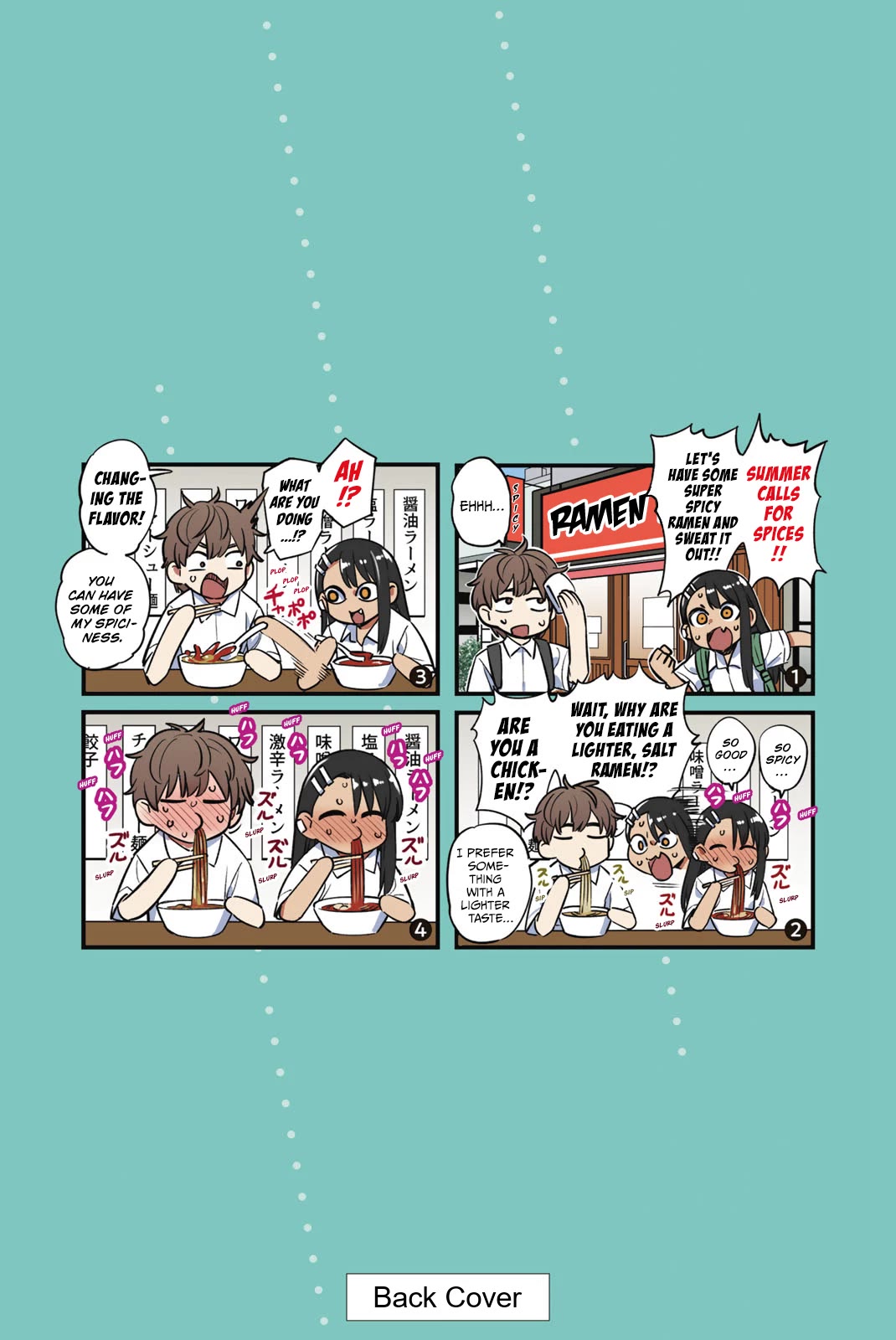 Please Don't Bully Me, Nagatoro - Chapter 131.5: Volume 17 Extras