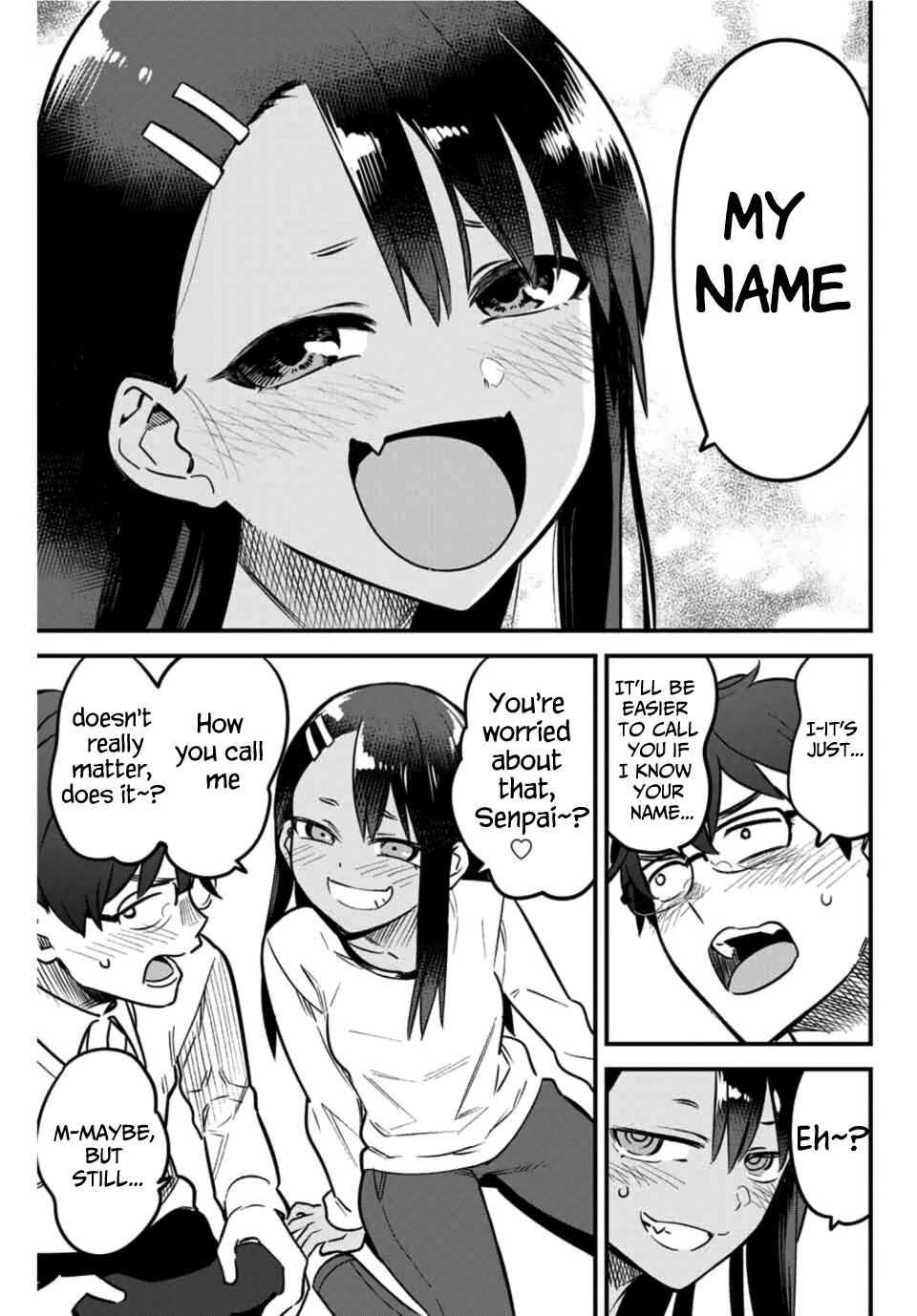 Please Don't Bully Me, Nagatoro - Chapter 62: So You Want To Know... My Name... Senpai!!