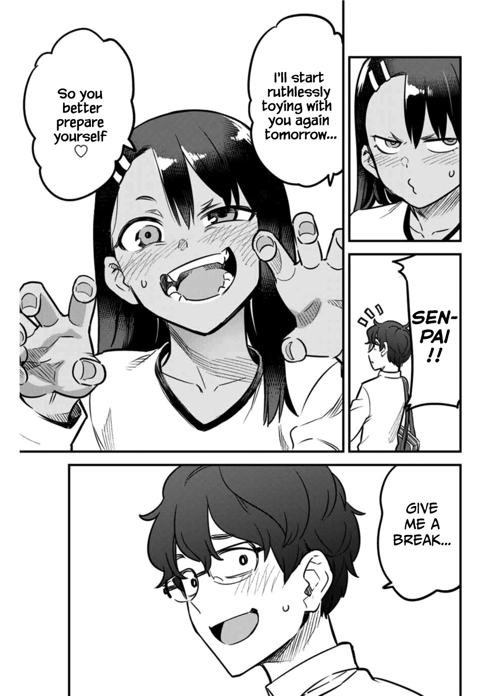 Please Don't Bully Me, Nagatoro - Chapter 62: So You Want To Know... My Name... Senpai!!