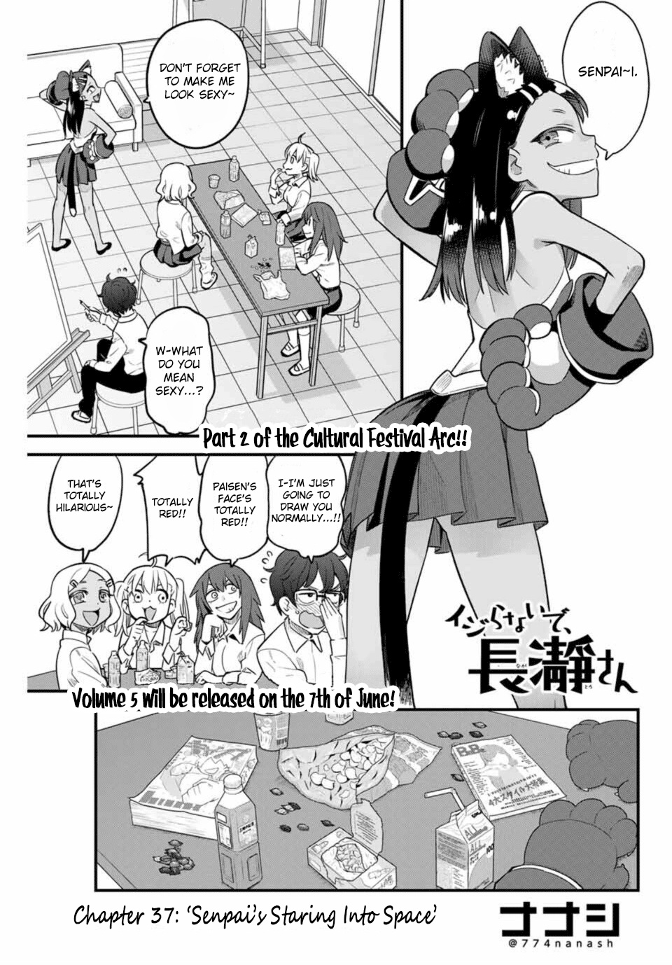 Please Don't Bully Me, Nagatoro - Vol.5 Chapter 37: Senpai's Staring Into Space