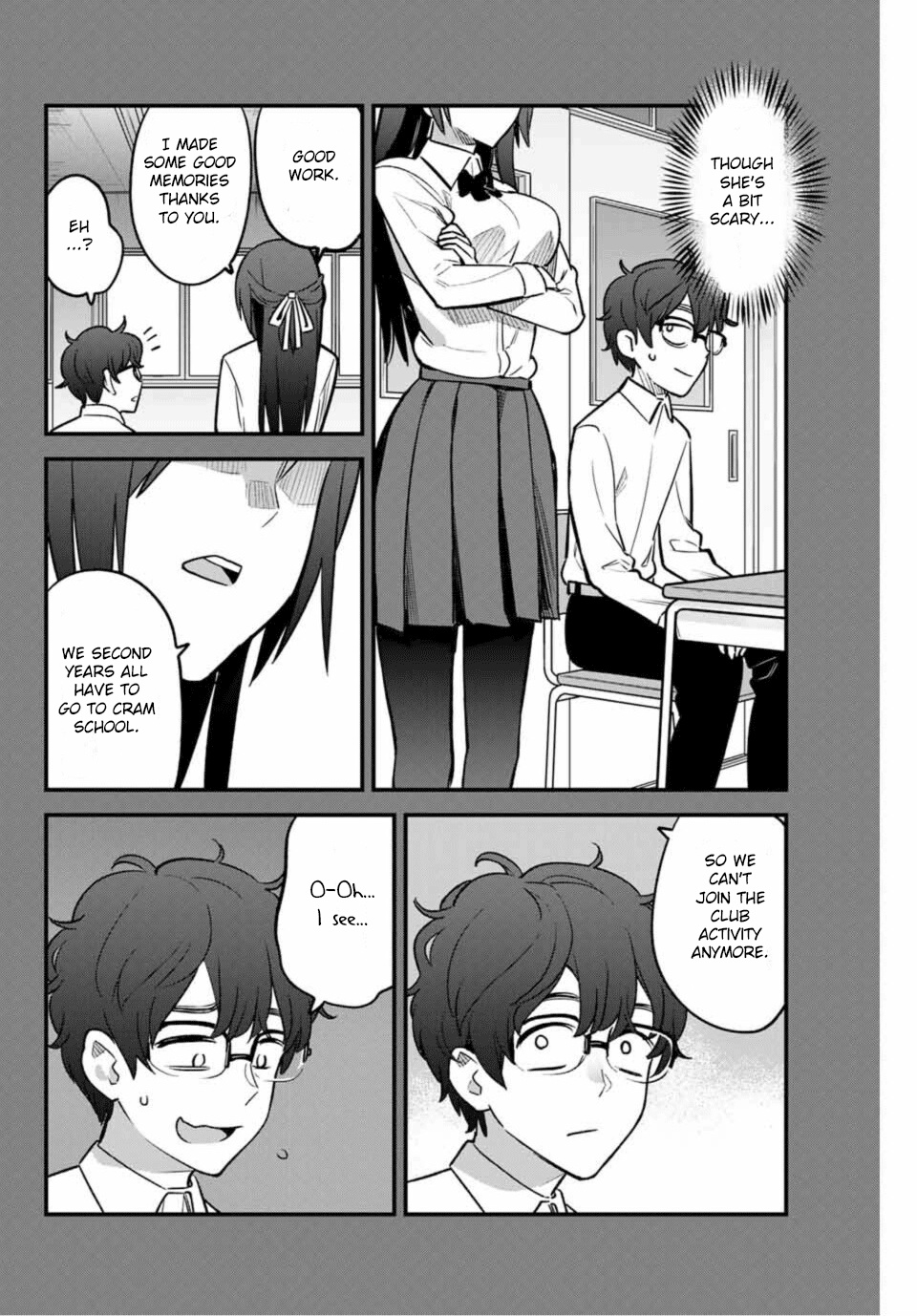 Please Don't Bully Me, Nagatoro - Vol.5 Chapter 37: Senpai's Staring Into Space