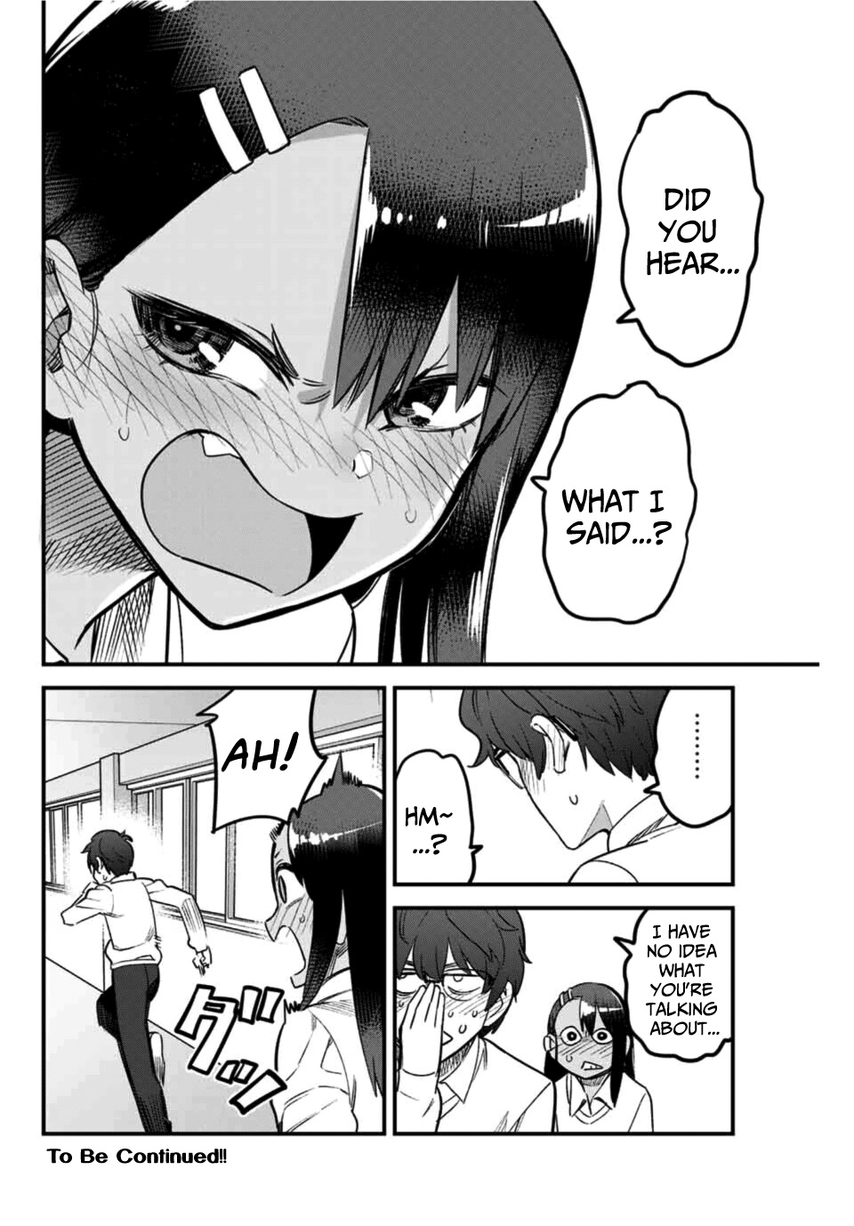 Please Don't Bully Me, Nagatoro - Chapter 58: Senpai... Did You Hear... What I Said...?