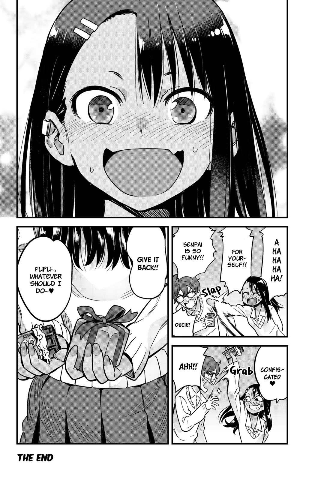 Please Don't Bully Me, Nagatoro - Vol.1 Chapter 8.1: Omake 1: Senpai, Who Gave You Chocolate...?