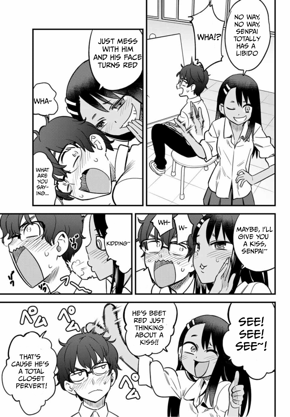 Please Don't Bully Me, Nagatoro - Vol.5 Chapter 32: Senpai Is A Quiet Pervert