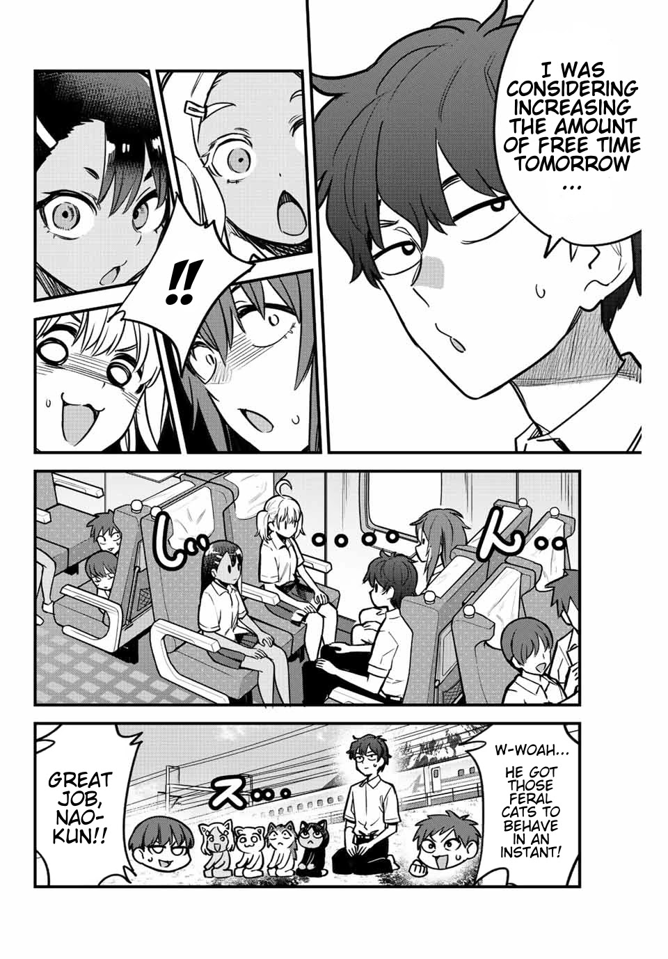 Please Don't Bully Me, Nagatoro - Chapter 103: What Are You Zoning Out For, Senpai?