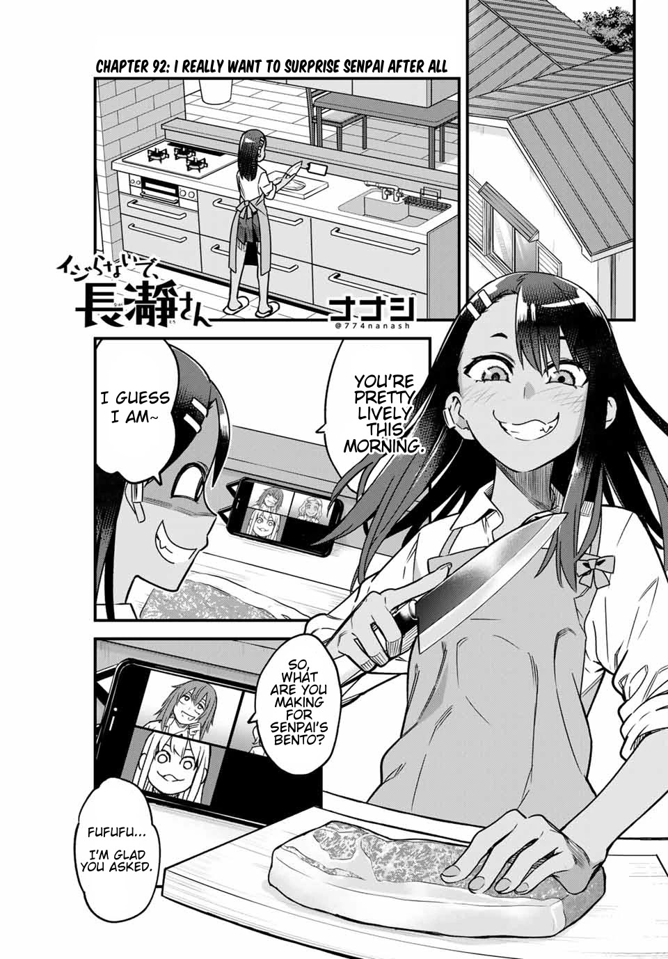 Please Don't Bully Me, Nagatoro - Chapter 92: I Really Want To Surprise Senpai, After All