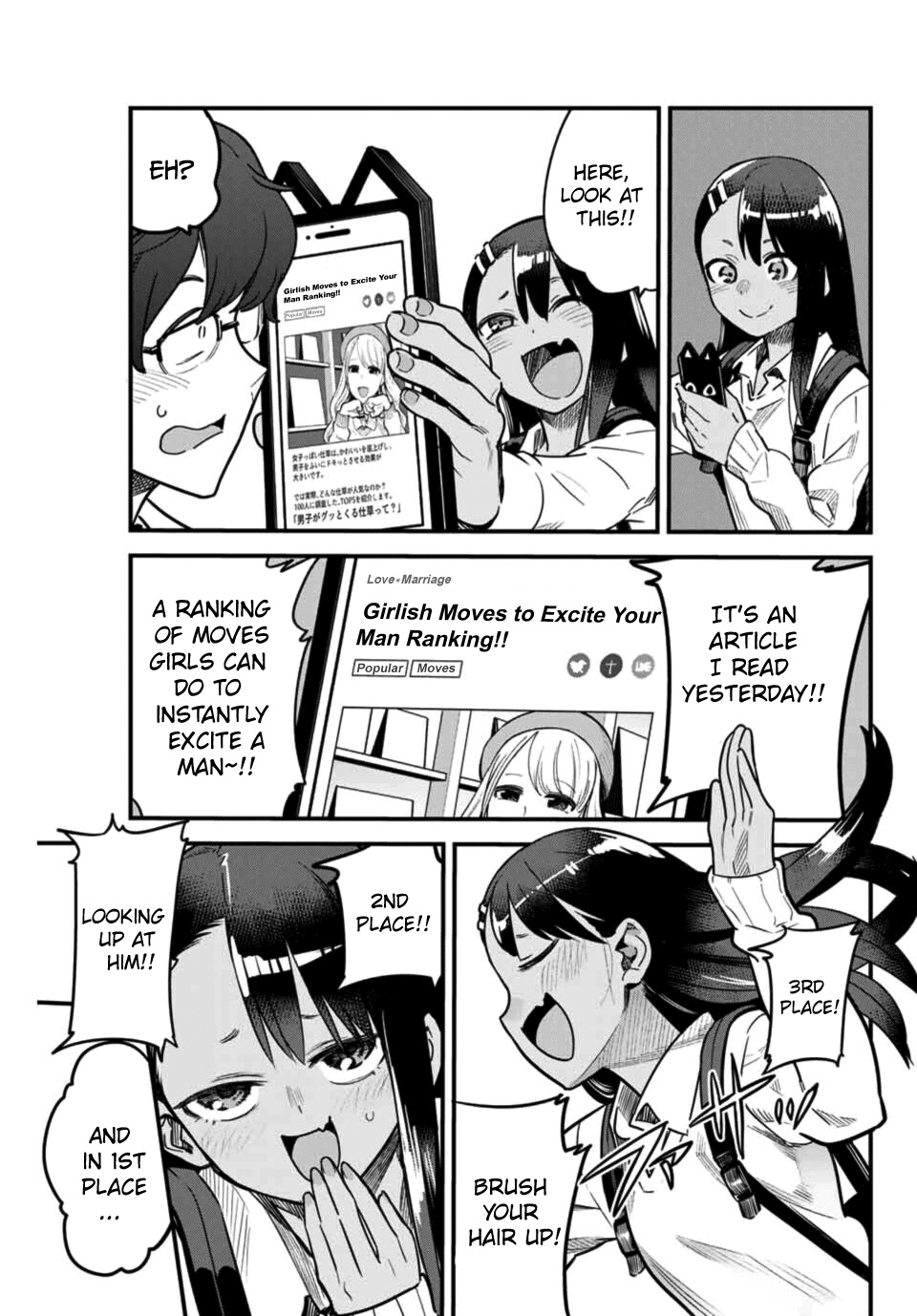 Please Don't Bully Me, Nagatoro - Chapter 63: Morni~Ng, Senpai!