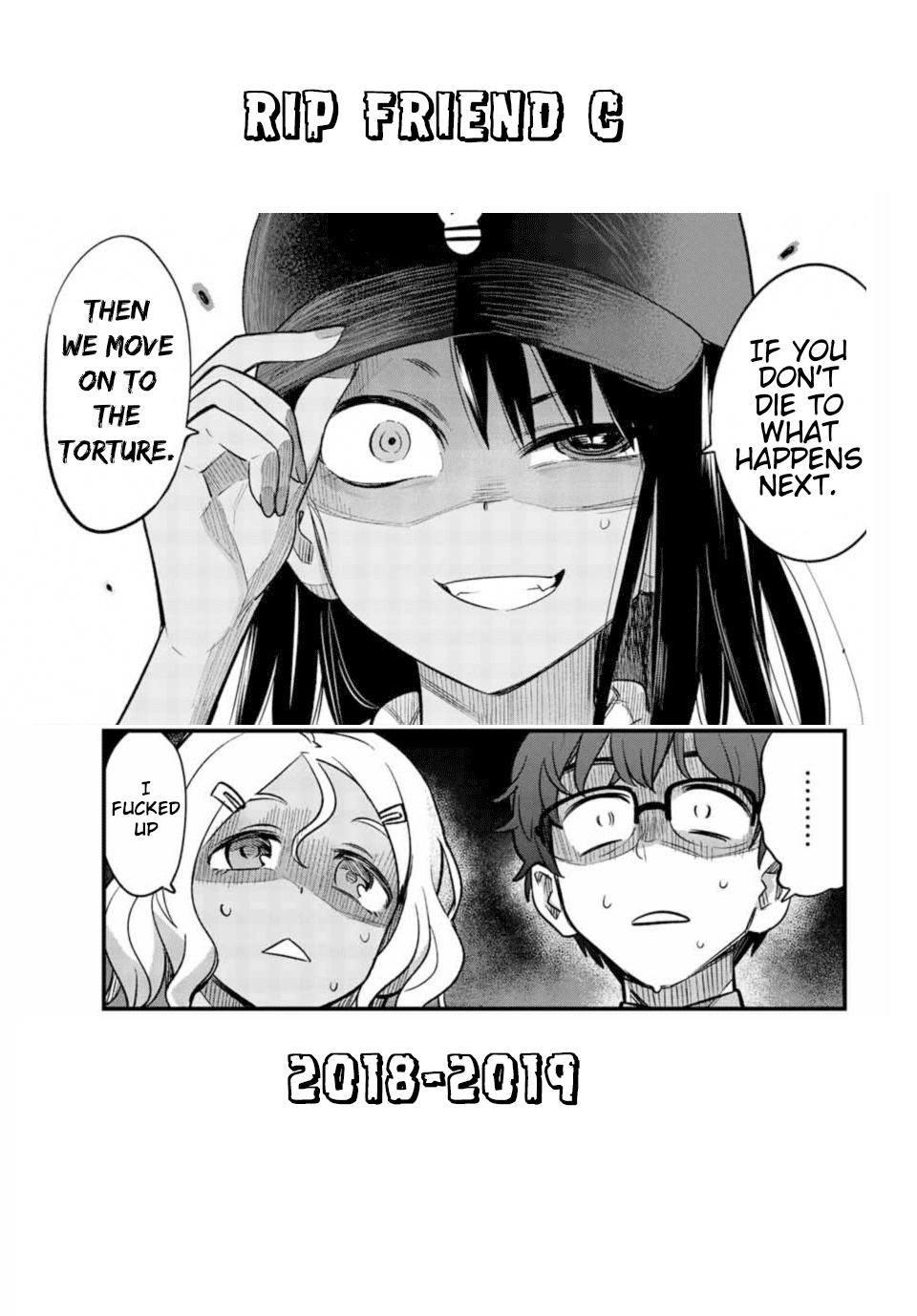 Please Don't Bully Me, Nagatoro - Vol.5 Chapter 34.1: No Way Gross Senpai Can Have A Proper Date - Impaler Edition