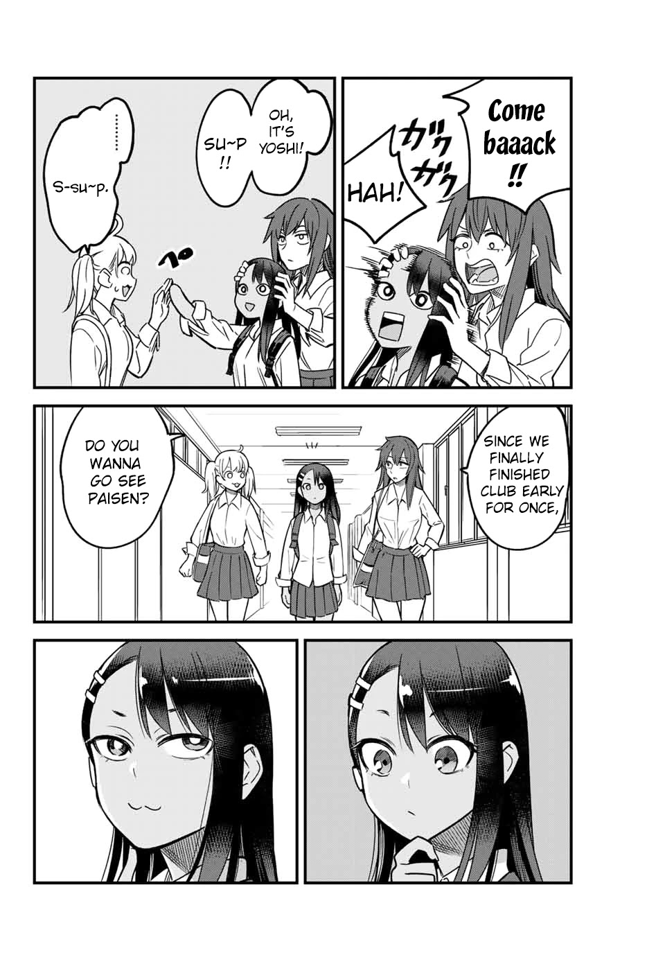 Please Don't Bully Me, Nagatoro - Chapter 87: Su~P Senpai