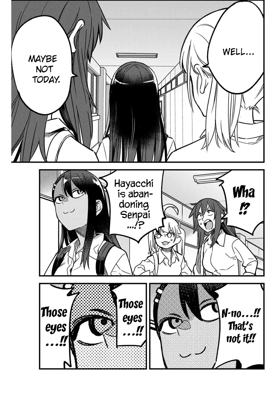 Please Don't Bully Me, Nagatoro - Chapter 87: Su~P Senpai