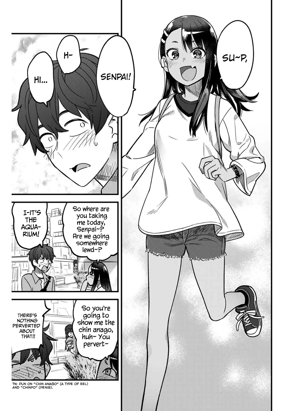 Please Don't Bully Me, Nagatoro - Chapter 87: Su~P Senpai