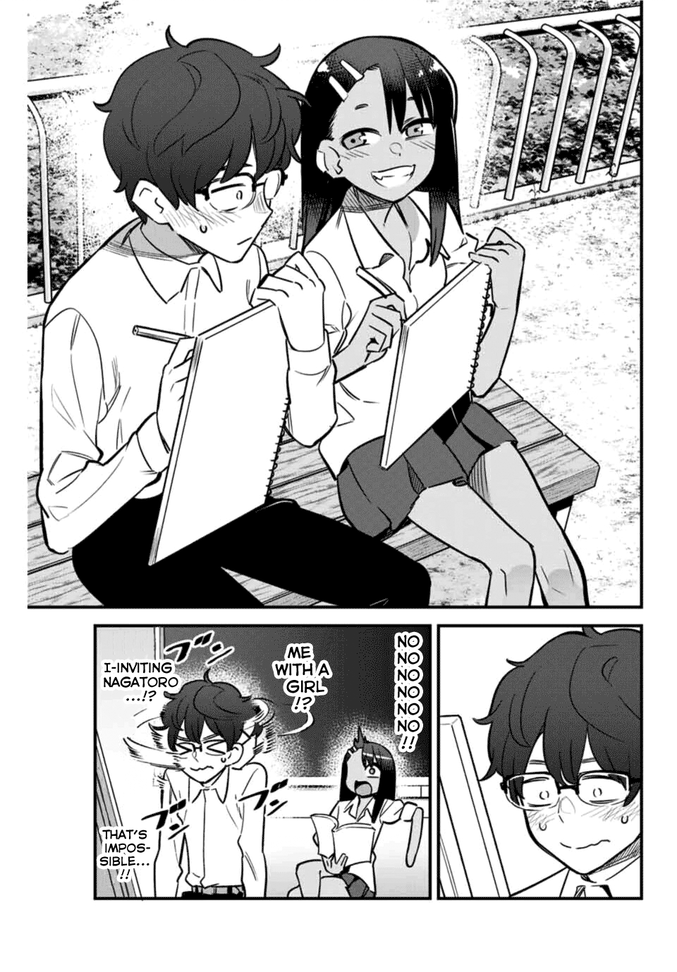 Please Don't Bully Me, Nagatoro - Chapter 50: You're Inviting Me, Senpai!?