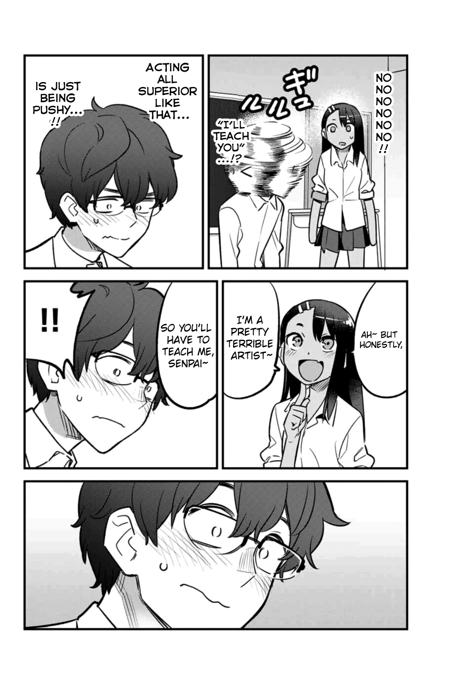 Please Don't Bully Me, Nagatoro - Chapter 50: You're Inviting Me, Senpai!?