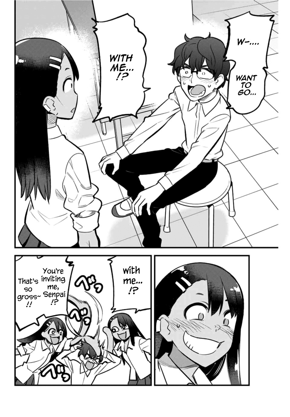 Please Don't Bully Me, Nagatoro - Chapter 50: You're Inviting Me, Senpai!?