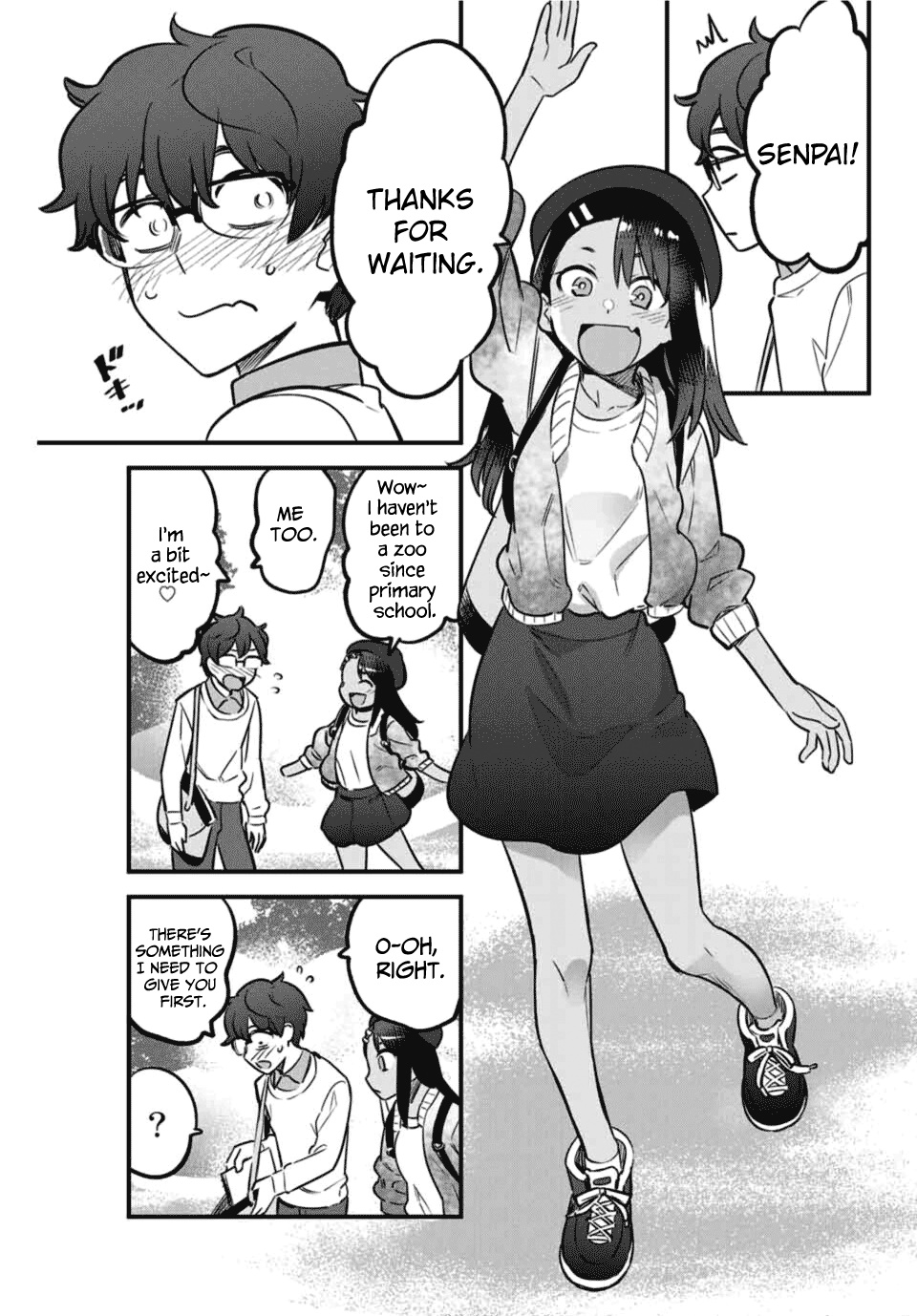 Please Don't Bully Me, Nagatoro - Chapter 50: You're Inviting Me, Senpai!?