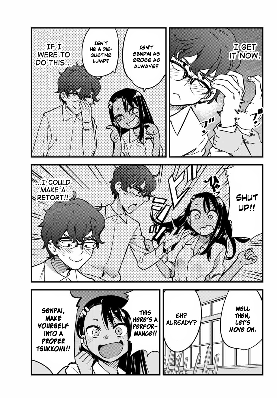 Please Don't Bully Me, Nagatoro - Vol.2 Chapter 10: Senpai! Tsukkomi, Tsukkomi!