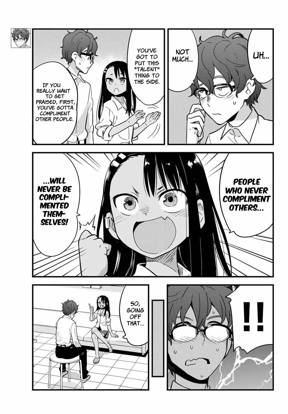 Please Don't Bully Me, Nagatoro - Vol.2 Chapter 10.1: Senpai, Praise Me