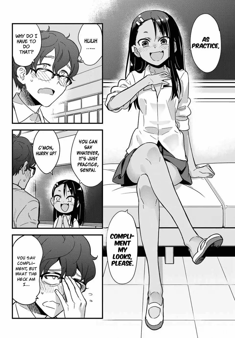 Please Don't Bully Me, Nagatoro - Vol.2 Chapter 10.1: Senpai, Praise Me