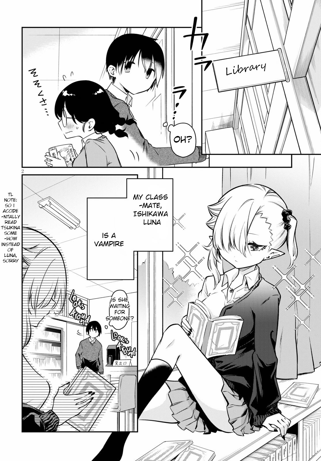 Vampire-Chan Can't Suck Properly - Chapter 4