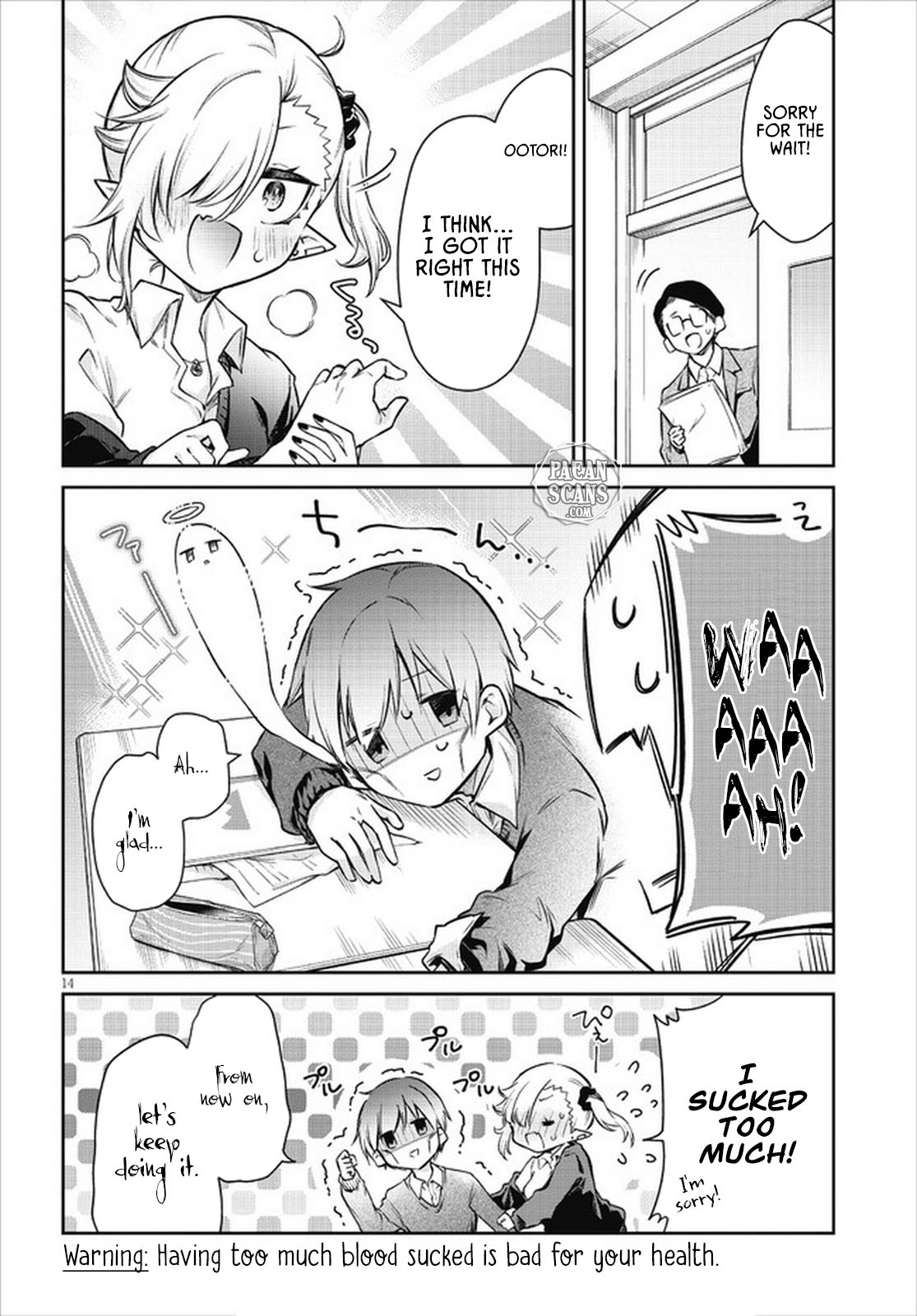 Vampire-Chan Can't Suck Properly - Chapter 2