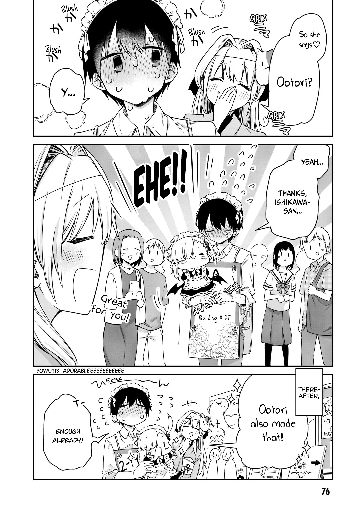 Vampire-Chan Can't Suck Properly - Chapter 28: Vampire-Chan And Cultural Festival.