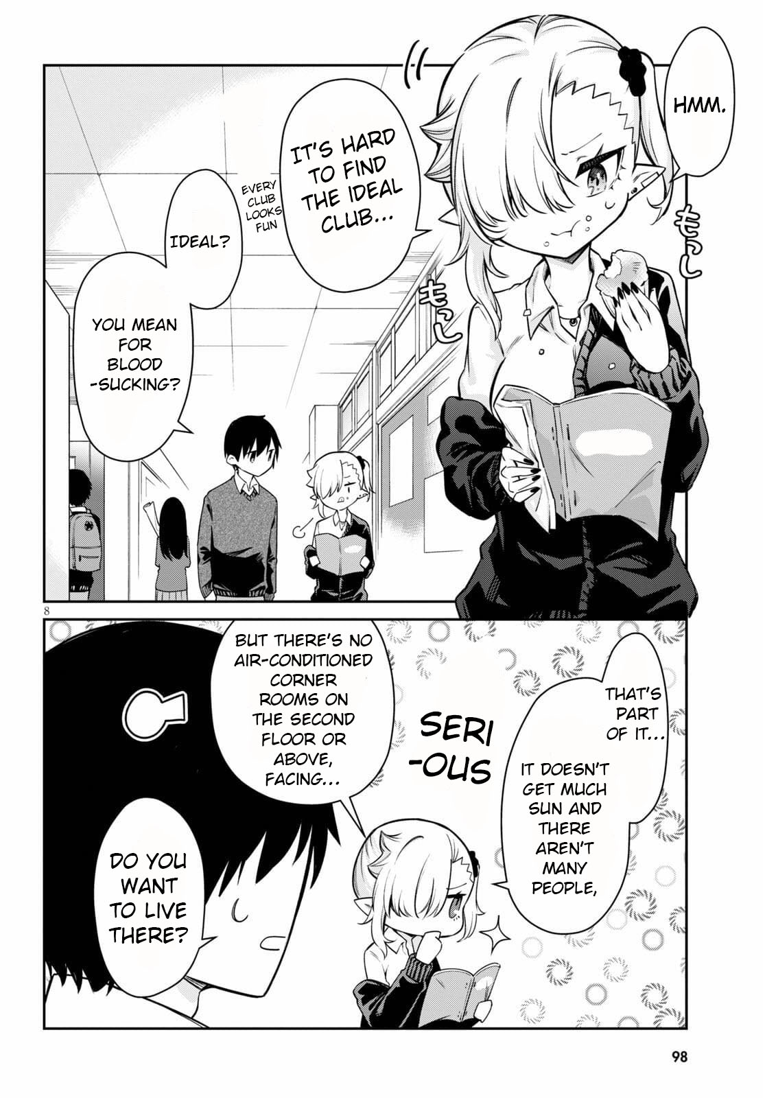 Vampire-Chan Can't Suck Properly - Chapter 8: Vampire-Chan And Club Exploration