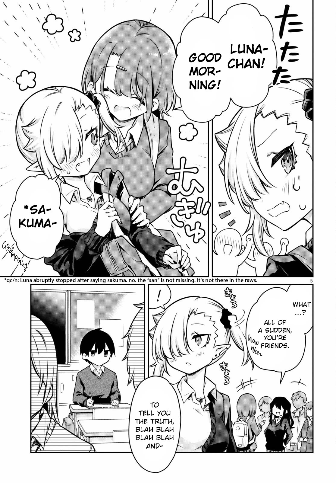 Vampire-Chan Can't Suck Properly - Chapter 6: Vampire-Chan And Classmates