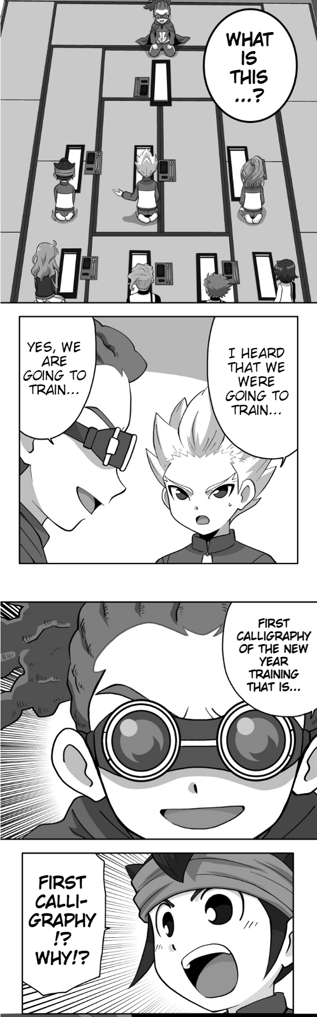 Honosuto! ~Gouenji No Hitorigoto~ - Chapter 62: First Calligraphy And Gouenji 1