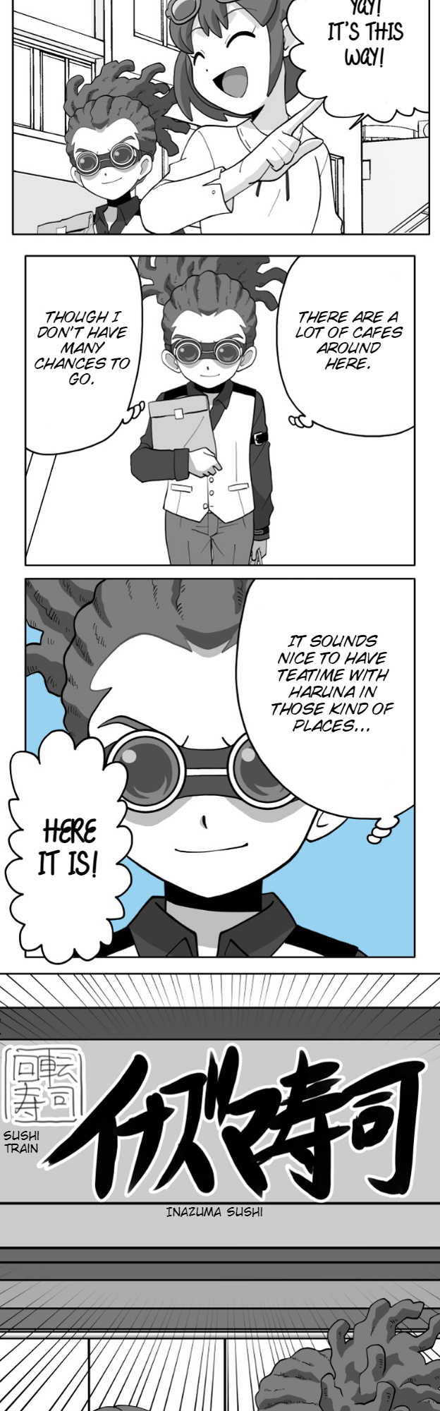 Honosuto! ~Gouenji No Hitorigoto~ - Chapter 78: Sushi Train And Kidou 1