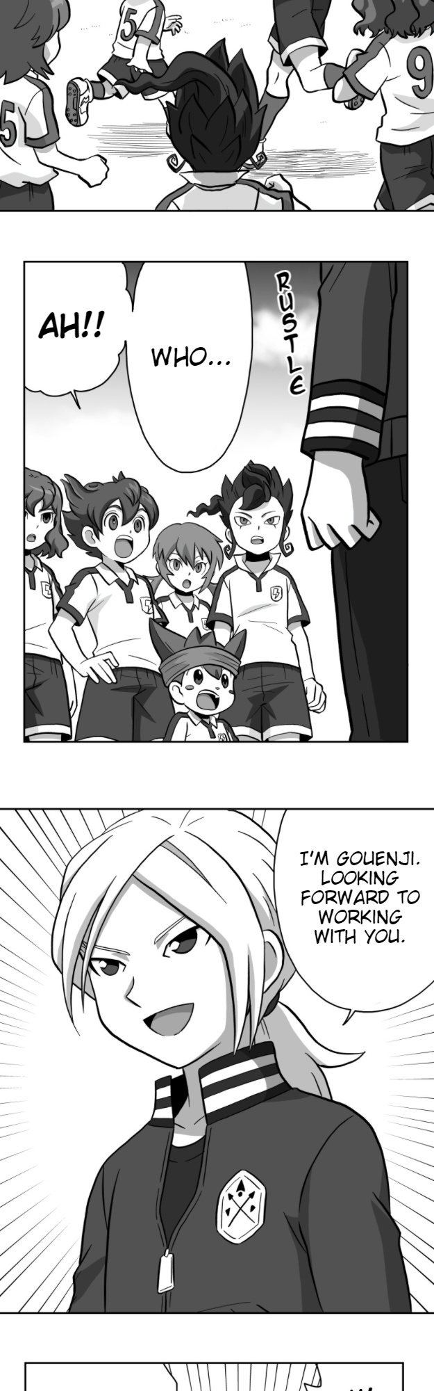 Honosuto! ~Gouenji No Hitorigoto~ - Chapter 21: New Raimon And Gouenji 1