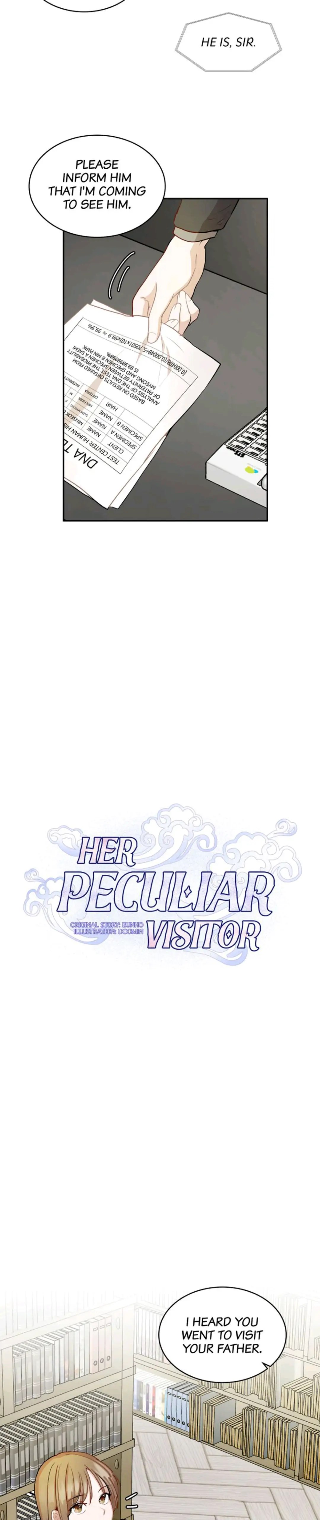 Her Peculiar Visitor - Chapter 39