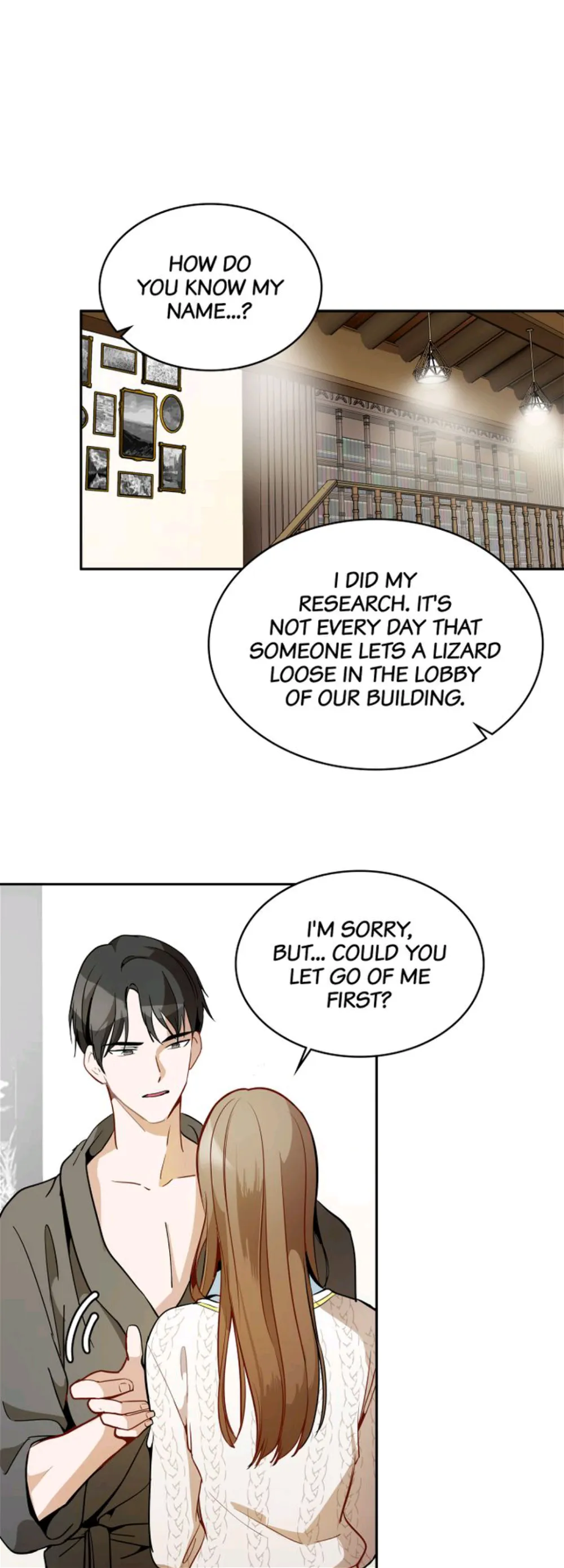 Her Peculiar Visitor - Chapter 8