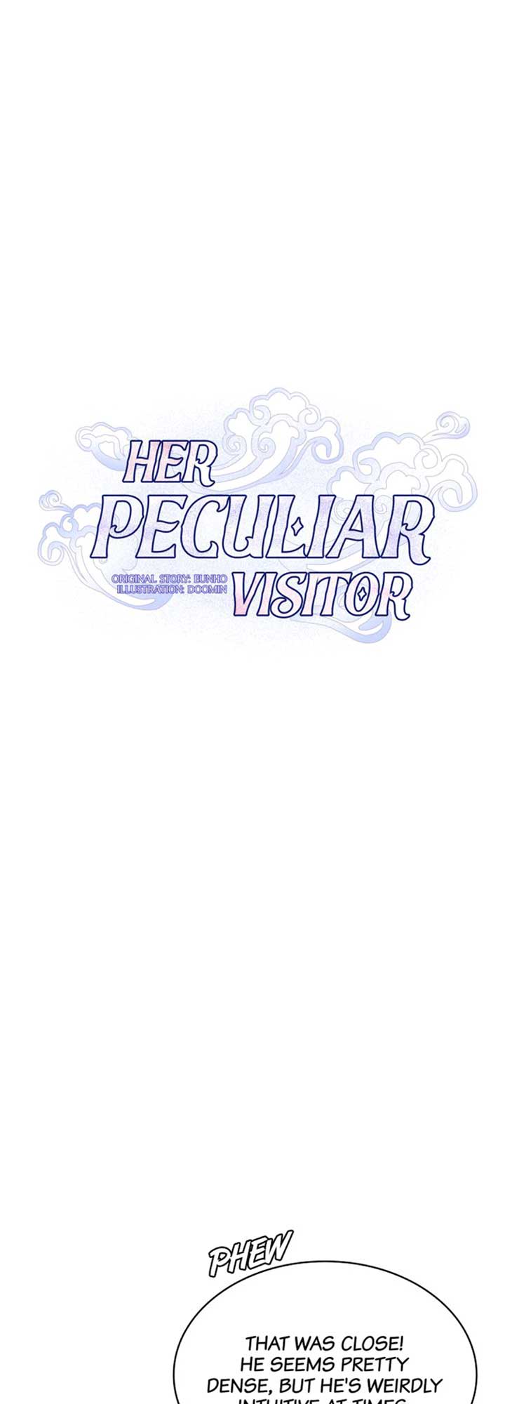 Her Peculiar Visitor - Chapter 3