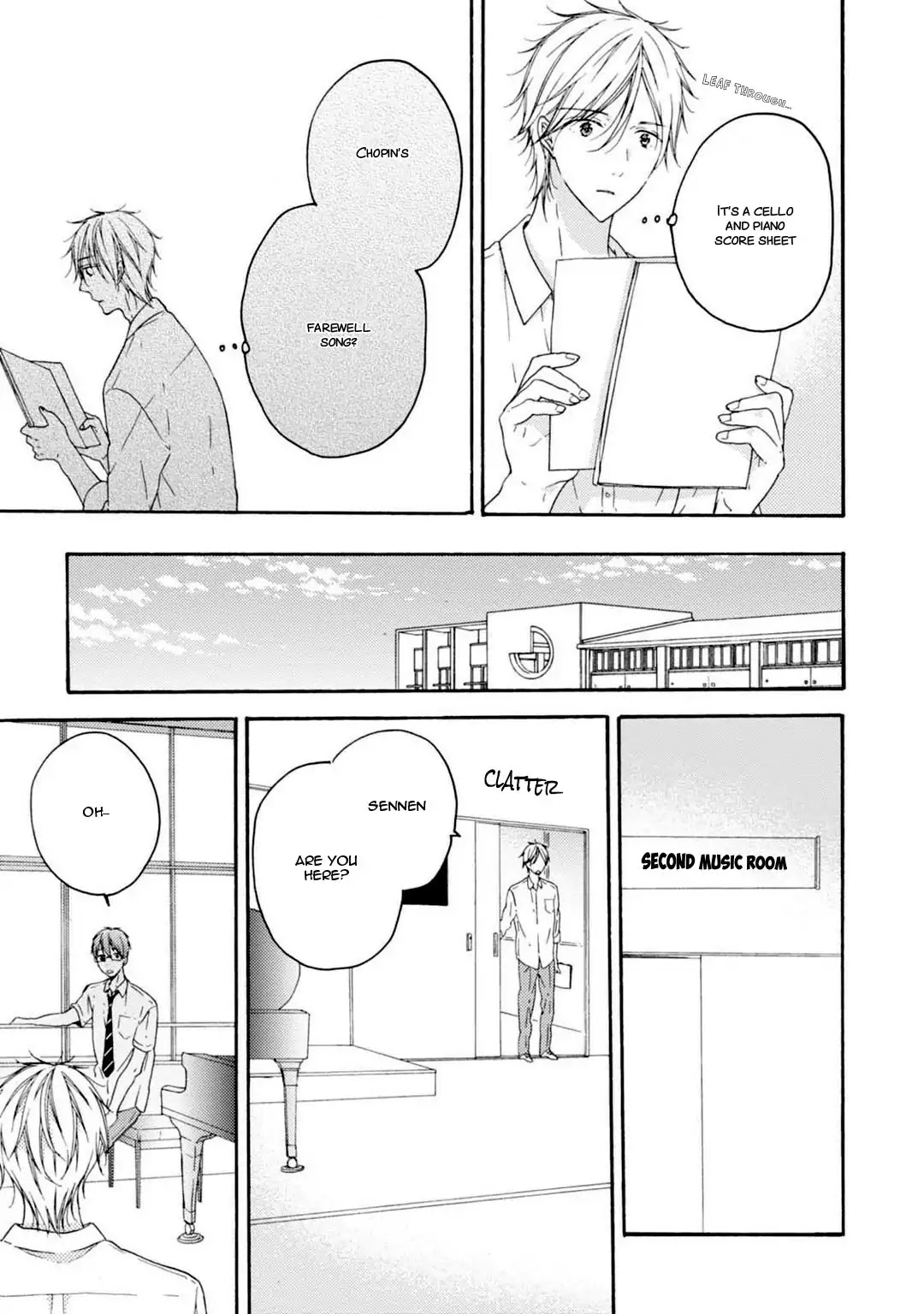 Sekai No Oto Ga Shinai - Chapter 3