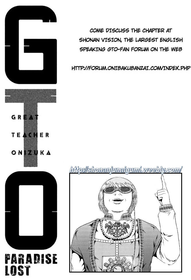 Gto - Paradise Lost - Chapter 46 : Diviner On The Hunt