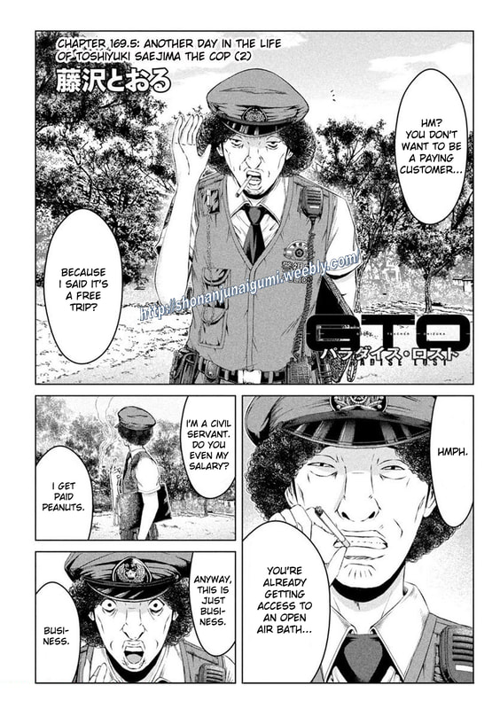 Gto - Paradise Lost - Chapter 169.5: Another Day In The Life Of Toshiuki Saejima  The Cop (2)