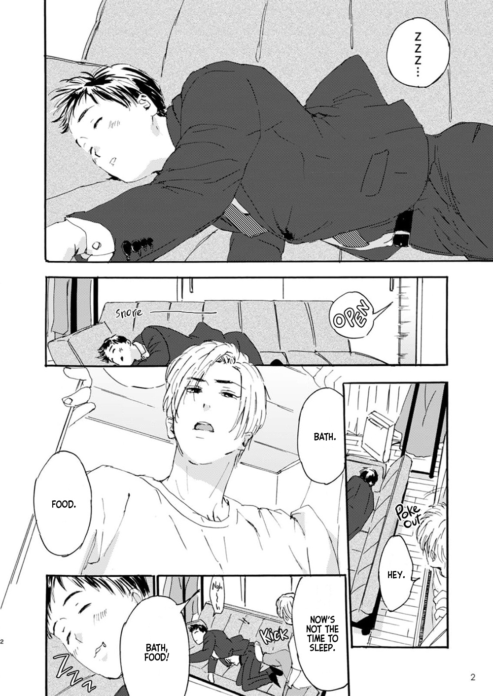 Love Love Reversible Couple Heart Beat Anthology - Chapter 1: Night Routine