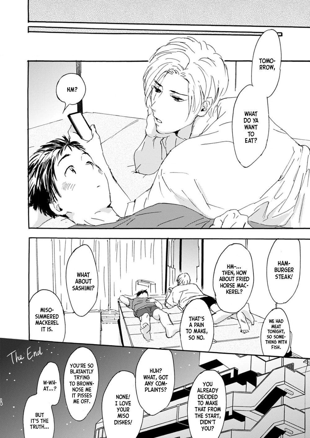 Love Love Reversible Couple Heart Beat Anthology - Chapter 1: Night Routine