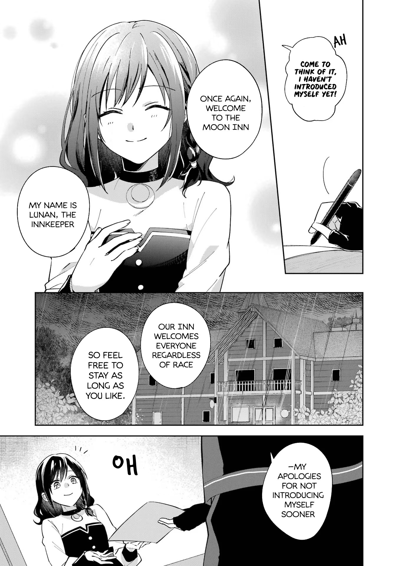 Isekai De Pension Hajimemashita. Sekai De Yuiitsu No Kuro Majo Desu Ga, Kono Chikara Wa Okyaku-Sama No Tame Ni Tsukaimasu - Vol.1 Chapter 1