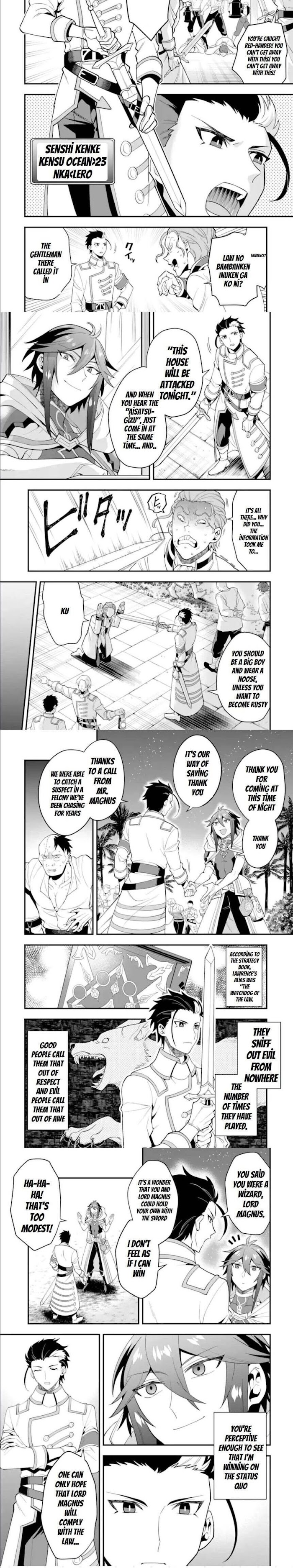 Kouryakuhon O Kushi Suru Saikyou No Mahoutsukai ~< Meirei Sa Sero > To Wa Iwa Senai Oreryuu Mao Tobatsu Saizen Ruuto ~ - Chapter 33.1