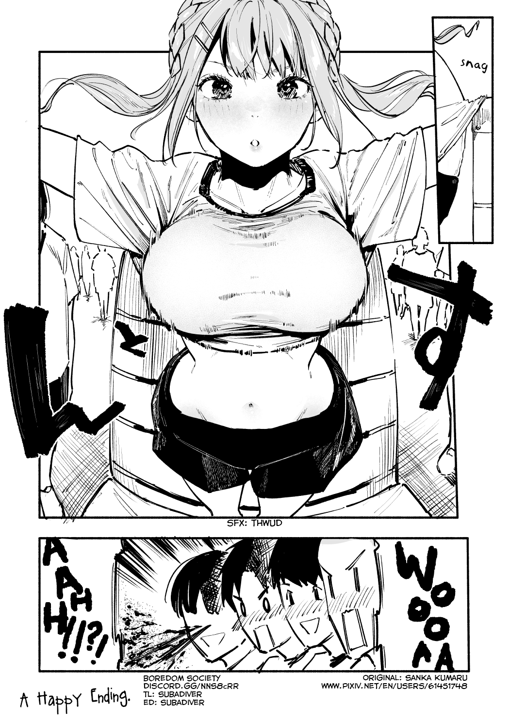 Nirugame-Chan With The Huge Ass And Usami-Kun - Chapter 24: A Story Of A Girl With A Huge Ass Who Makes It Over