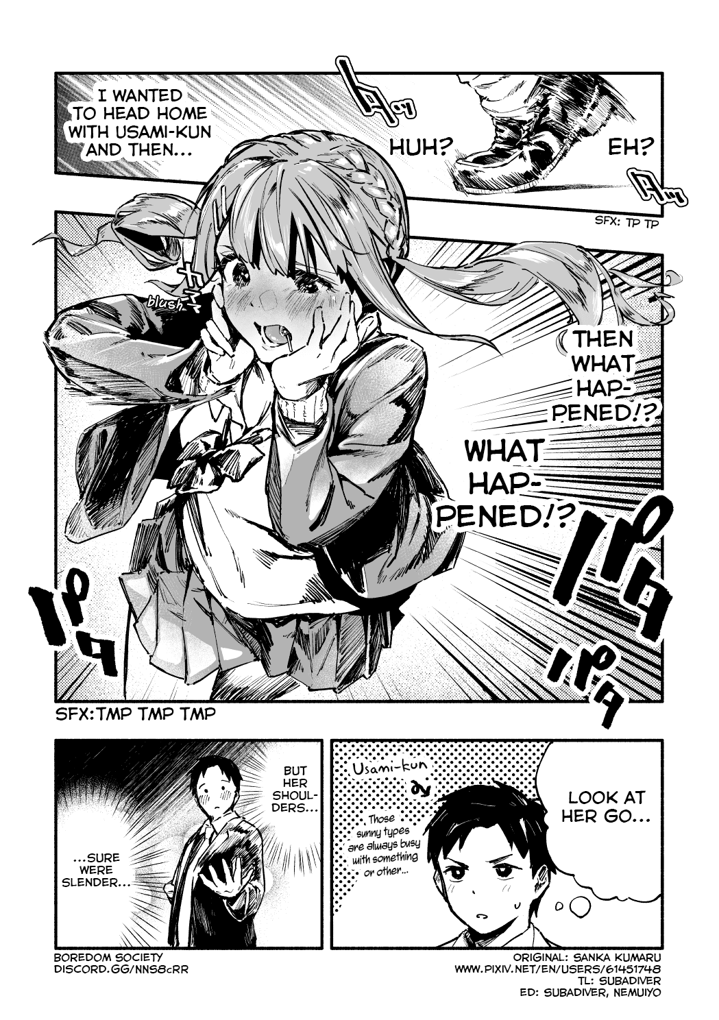 Nirugame-Chan With The Huge Ass And Usami-Kun - Chapter 5: A Story Of A Girl With A Huge Ass Failing To Get On A Train