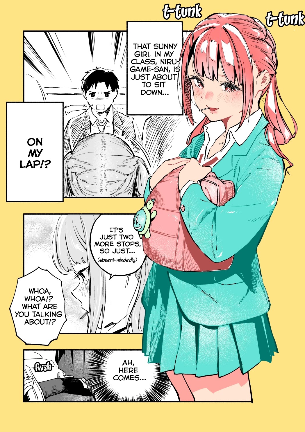 Nirugame-Chan With The Huge Ass And Usami-Kun - Chapter 13: A Story Of A Girl With A Huge Ass Who Sits On His Lap For Two Stops